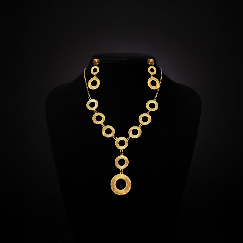 Radiant Halo Jewellery Set