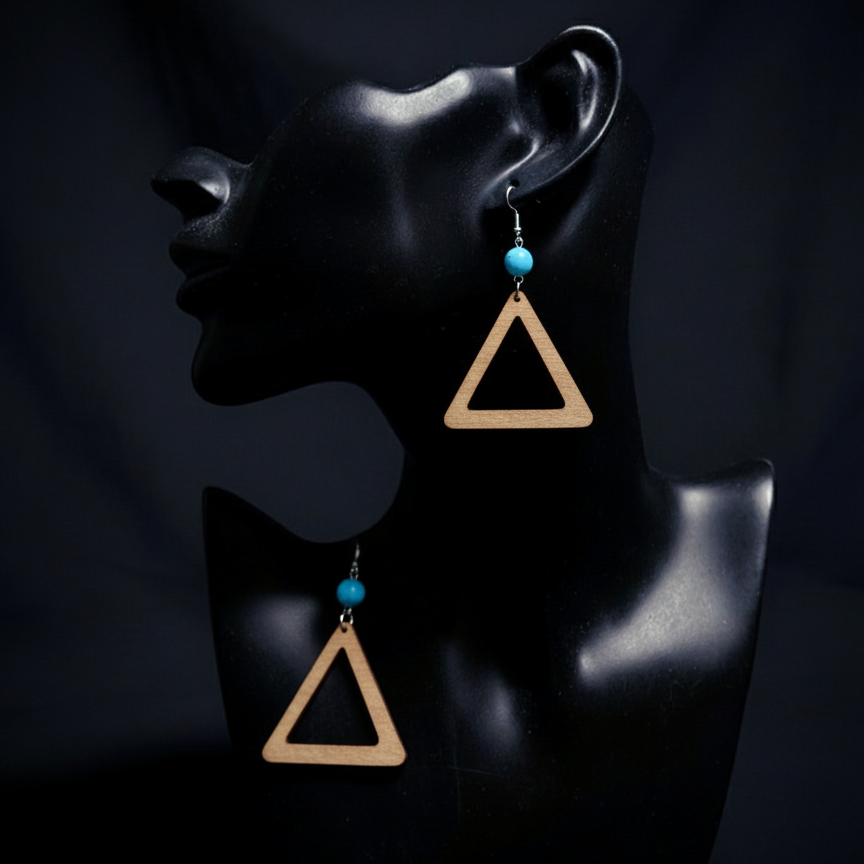 Boho Triangle Earrings