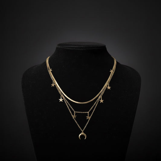 Cosmic Charm Layered Necklace